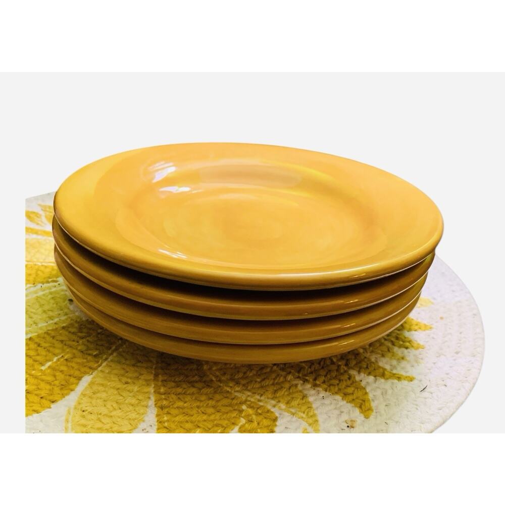Espana  Yellow 4 Tabletops Unlimited Salad Plate 8 5/8 in